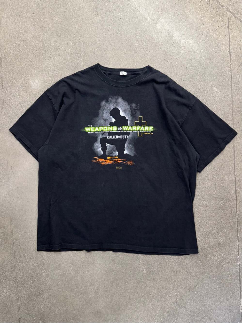 Vintage Called to Duty Religious Jesus T-Shirt - XXL